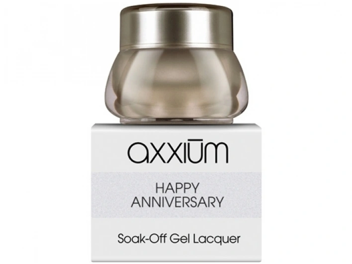 Кольоровий гель, кришталевий з блискітками OPI Axxium Soak-Off Happy Anniversary 6 г