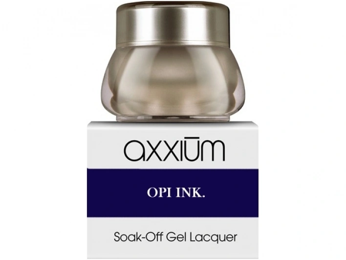 Кольоровий гель, баклажаново-синій з блискітками OPI Axxium Soak-Off OPI Ink 6 г