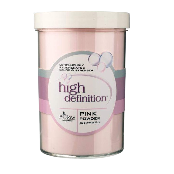 Прозоро-рожева акрилова пудра EzFlow High Definition Pink Powder 453 г