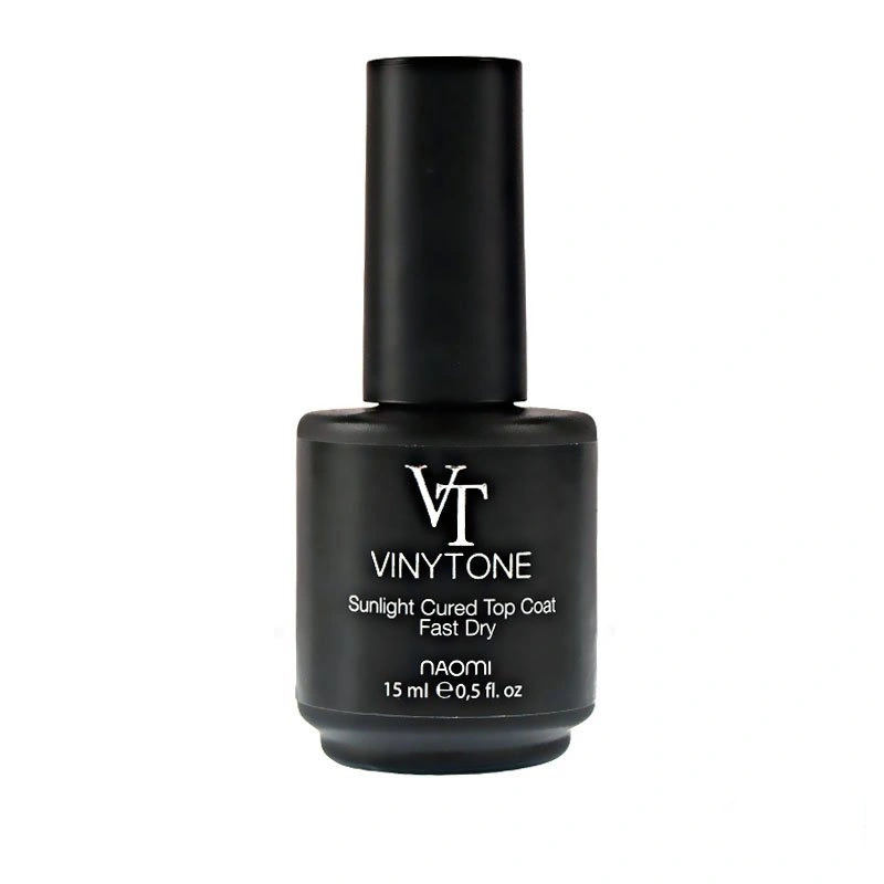 Закріплювач для лаку Naomi VINYTONE Top Coat 15 мл