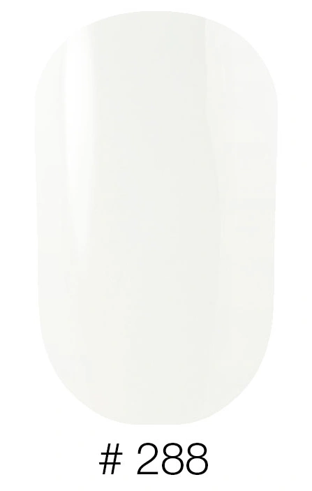 Лак Naomi Nail Lacquer 288 Naomi білий, напівпрозорий матовий, емаль 12 мл