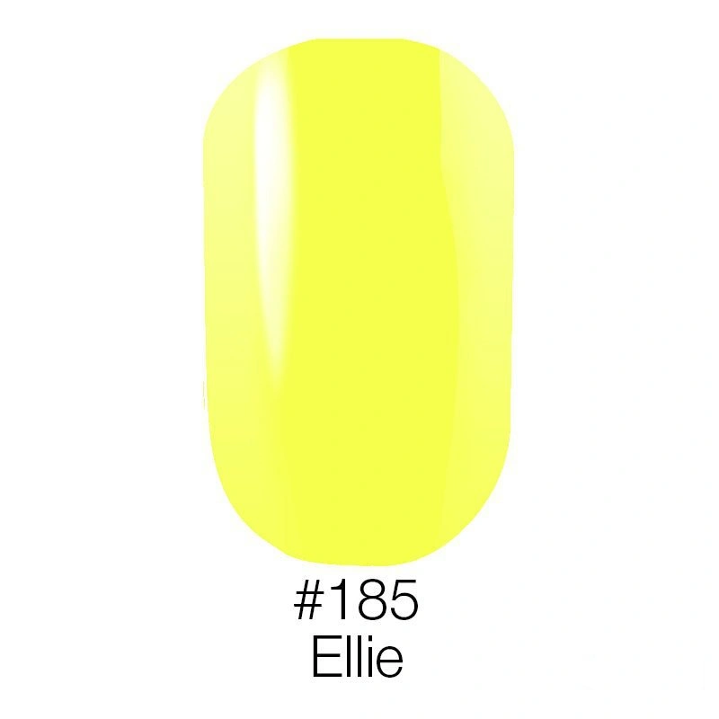 Гель-лак Naomi Gel Polish №185 жовтий з неоновим ефектом, емаль 6 мл