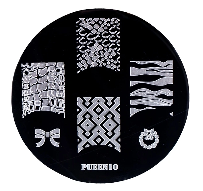 Диск для стемпінгу Pueen Disk for stamping Pueen №10