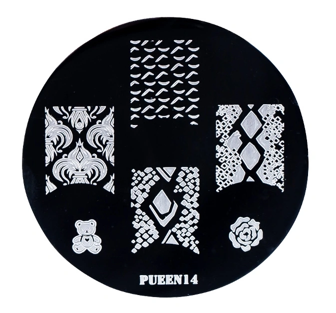 Диск для стемпінгу Pueen Disk for stamping Pueen №14