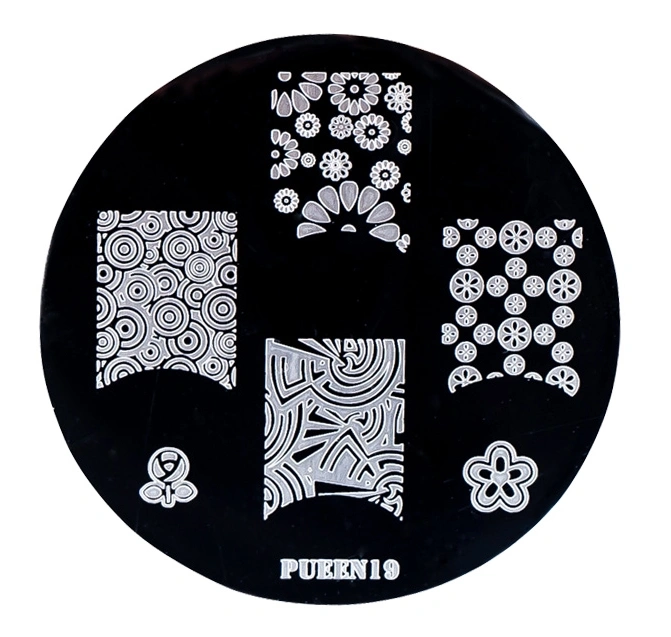 Диск для стемпінгу Pueen Disk for stamping Pueen №19