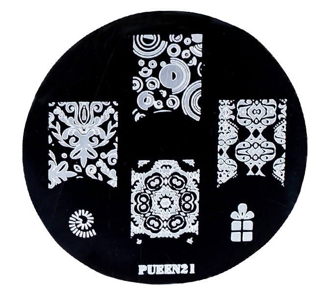 Диск для стемпінгу Pueen Disk for stamping Pueen №21