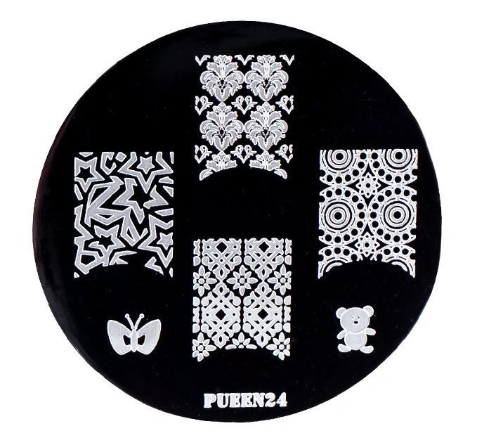 Диск для стемпінгу Pueen Disk for stamping Pueen №24