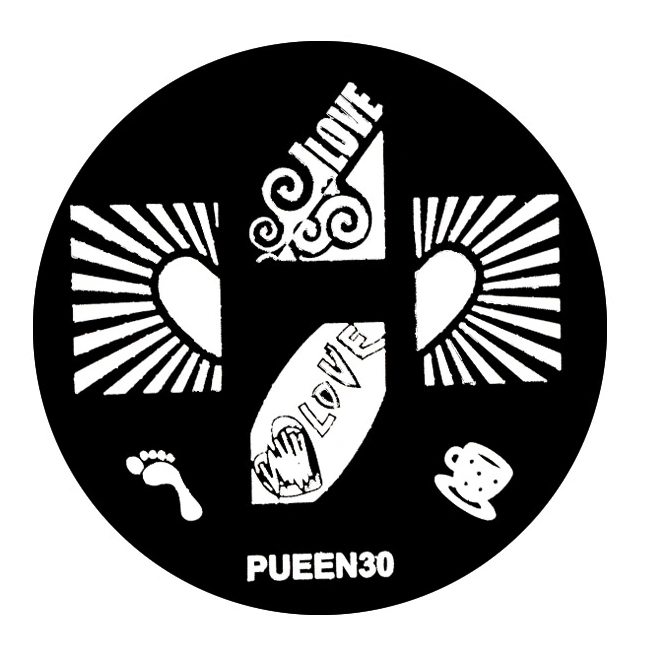 Диск для стемпінгу Pueen Disk for stamping Pueen №30