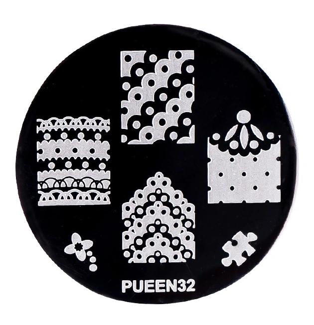 Диск для стемпінгу Pueen Disk for stamping Pueen №32