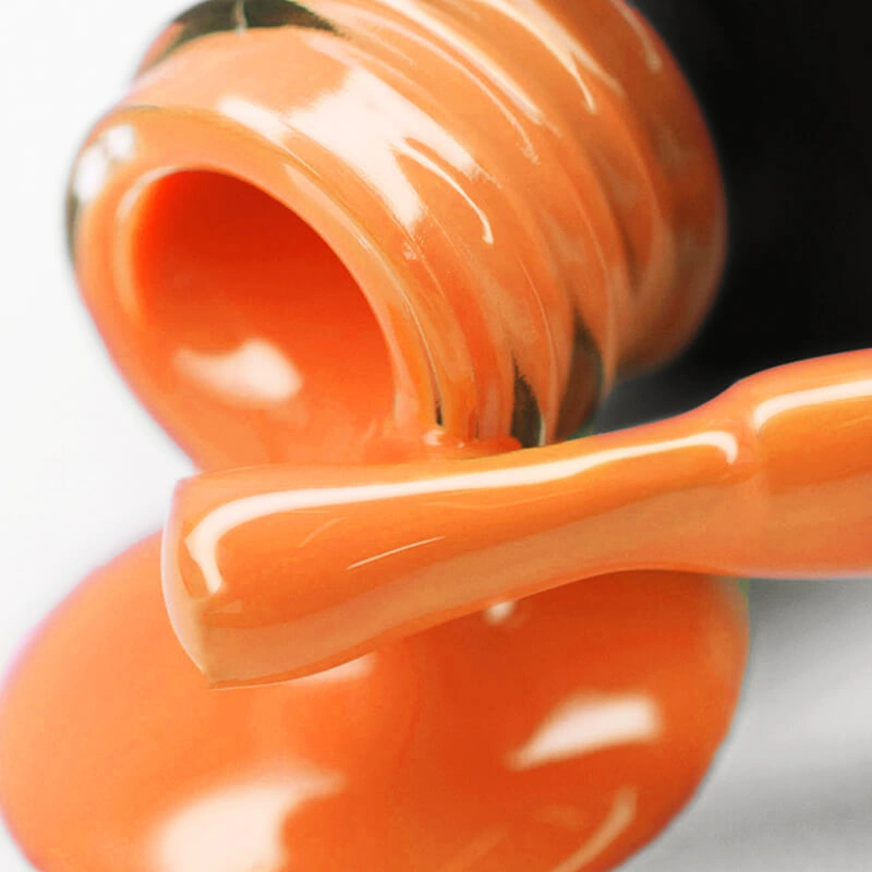 Гель-лак PNB №033 Hot Orange помаранчевий, неон 8 мл