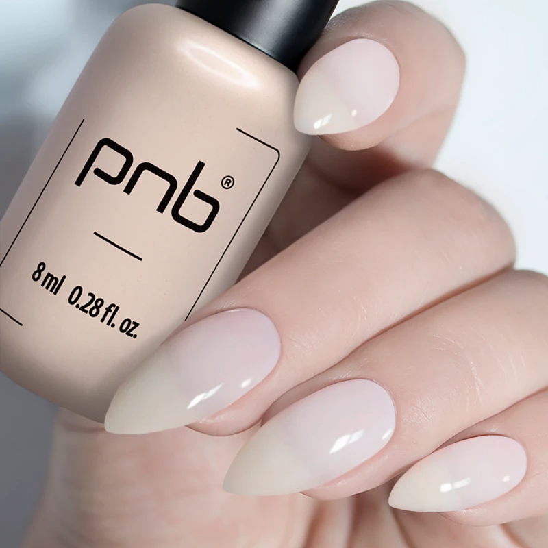 Гель-лак PNB №099 Milk Silk молочний, емаль 8 мл