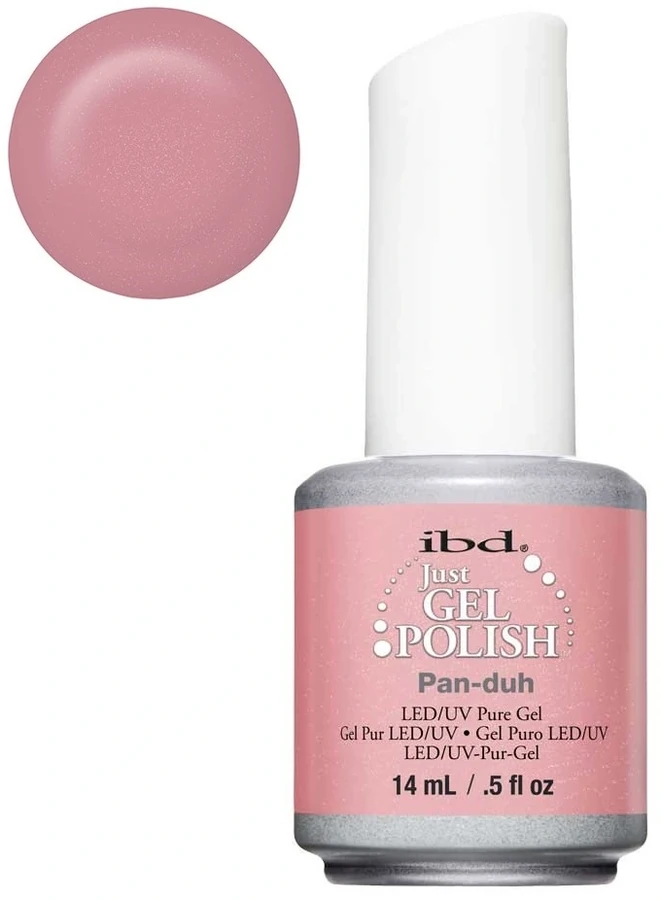 Гель-лак IBD Just Gel Polish Pan-Duh рожевий із шиммером 14 мл