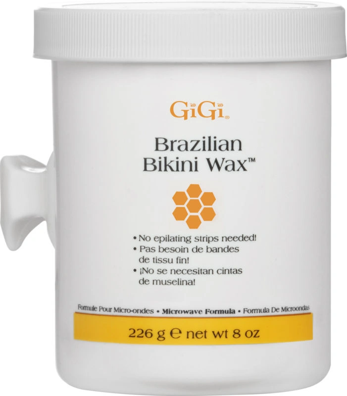 Твердий бразильський віск для мікрохвильової печі GIGI Brazilian Bikini Wax Microwave Formula 226 г