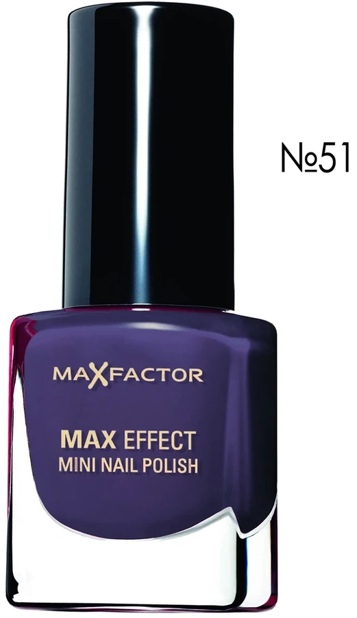 Лак Max Factor MAX EFFECT MINI NAIL №51 фіолетовий насичений, глянсовий 4.5 мл