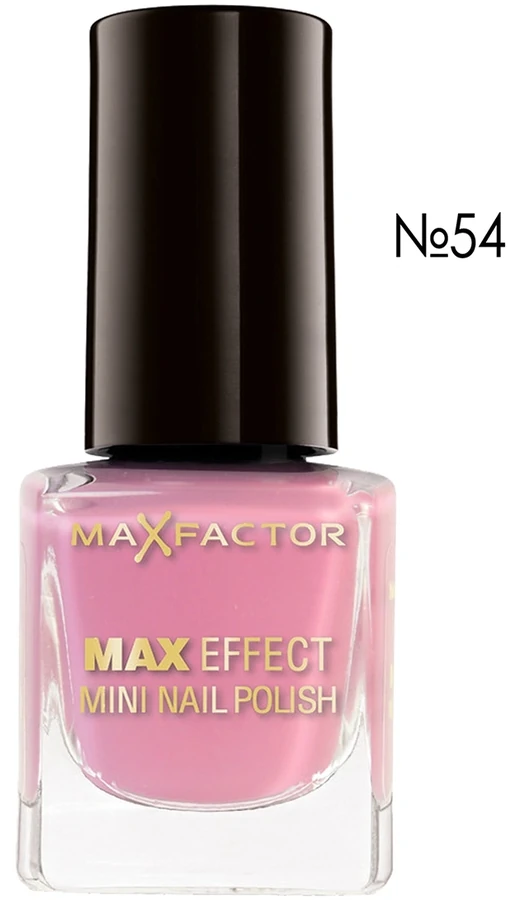 Лак Max Factor MAX EFFECT MINI NAIL №54 рожевий класичний глянсовий 4.5 мл