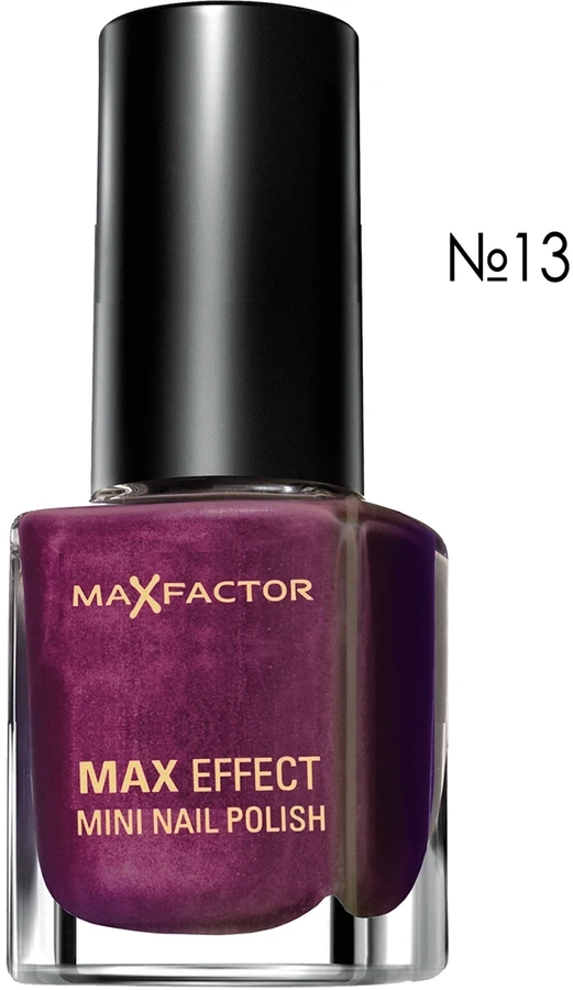 Лак Max Factor MAX EFFECT MINI NAIL №13 вишневий з фіолетовим переливом 4.5 мл