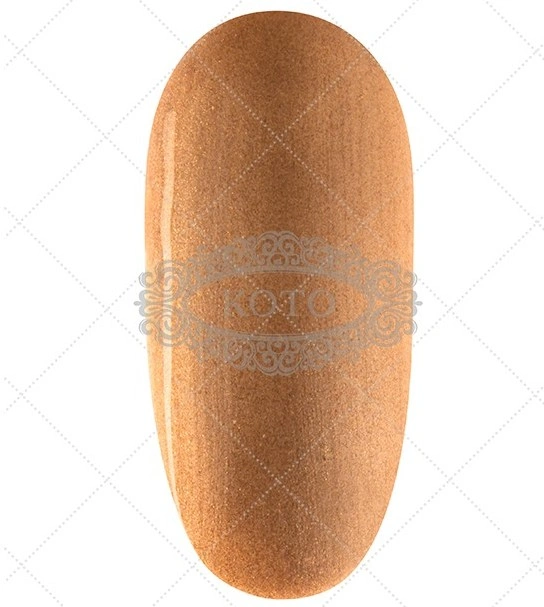 Гель-лак Koto Gel Polish 295 пісочно-карамельний з мікроблиском 10 мл