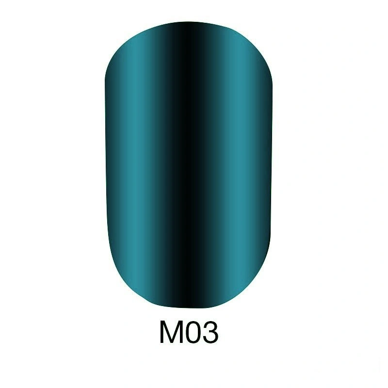 Гель-лак Naomi Gel Polish Metallic Collection M03 темно-синій металік 6 мл