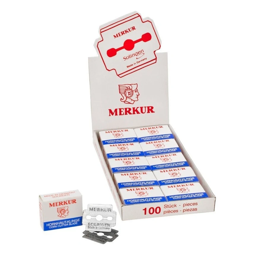 Леза для педикюру YRE Merkur Pedicure Blades 100 шт