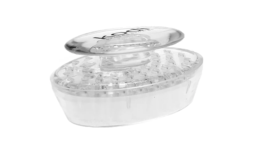 Щітка від пилу овальна Kodi Brush against dust oval transparent прозора