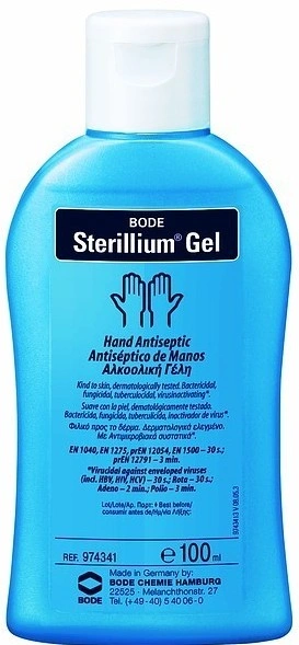 Гелевий спиртовий антисептик для рук Bode Sterillium Gel 100 мл