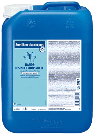 Спиртовий антисептик для рук Bode Sterillium Classic Pure 5 л