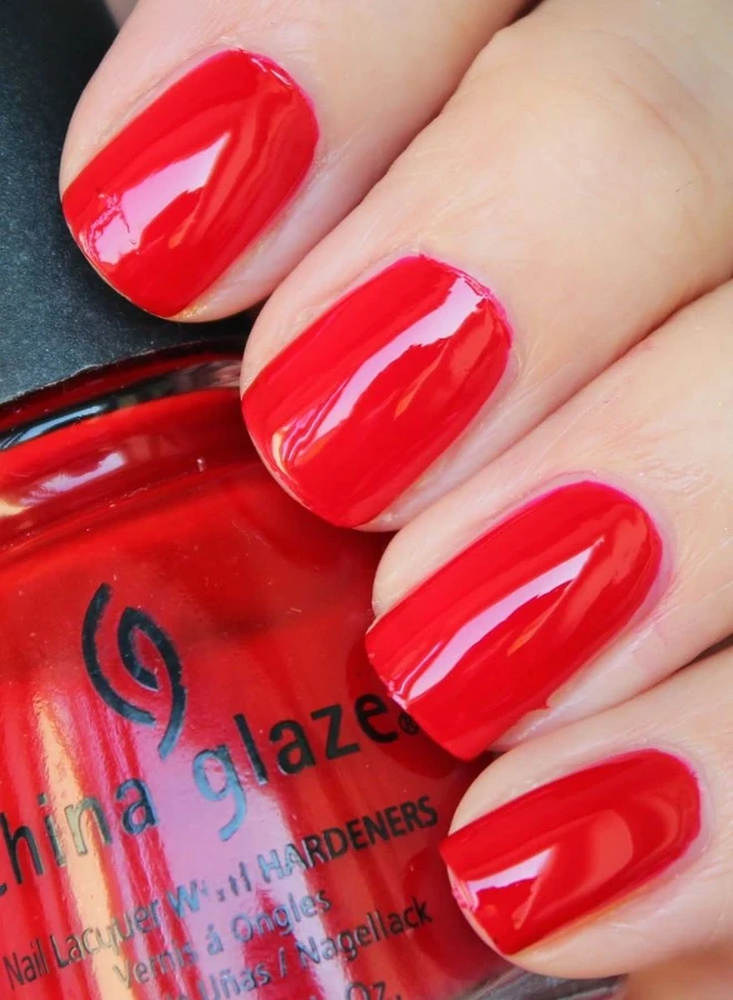 Лак China Glaze Paint the Town Red червоний, емаль 14 мл