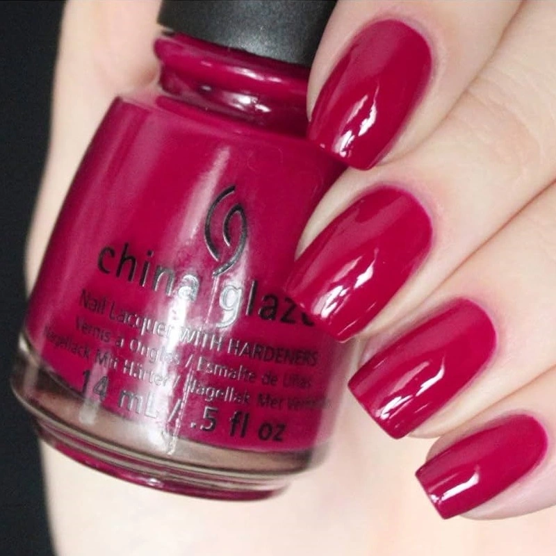 Лак China Glaze Seduce Me фіолетово-малиновий, емаль 14 мл