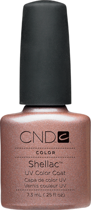 Гель-лак CND Shellac Iced Cappucino золотистий капучіно, перламутр 7,3 мл