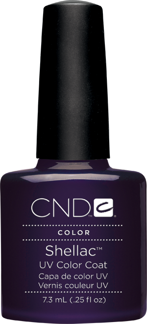 Гель-лак CND Shellac Rock Royalty темно-фіолетовий, емаль 7,3 мл