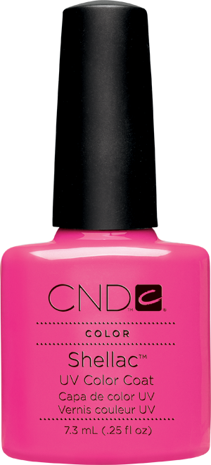 Гель-лак CND Shellac Hot Pop Pink фуксія, емаль 7,3 мл