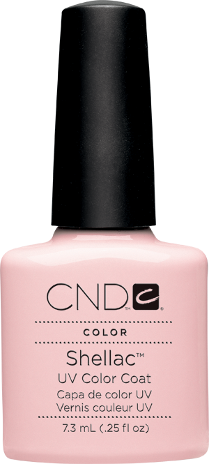 Гель-лак CND Shellac Clearly Pink прозорий з рожевим відтінком 7,3 мл