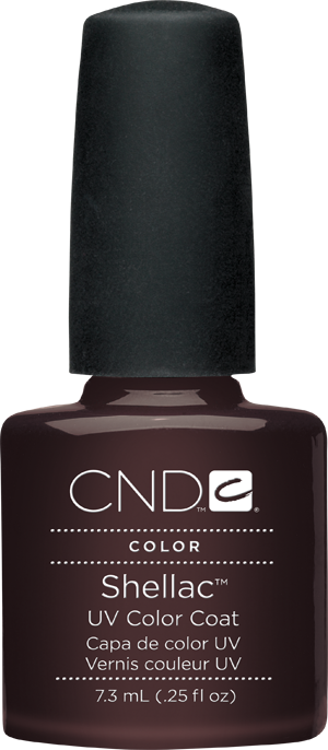 Гель-лак CND Shellac Fedora темний шоколад, емаль 7,3 мл