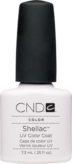 Гель-лак CND Shellac Cream Puff яскраво-білий, щільний 7,3 мл