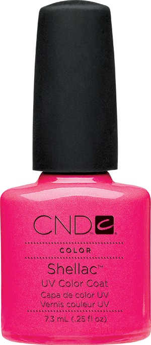 Гель-лак CND Shellac Tutti Frutti яскраво-рожевий з неоновим відливом 7,3 мл