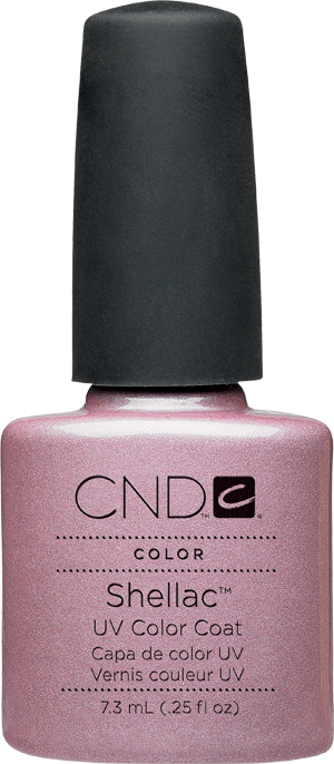 Гель-лак CND Shellac Strawberry Smoothie ніжно-рожевий, перламутр перловий 7,3 мл