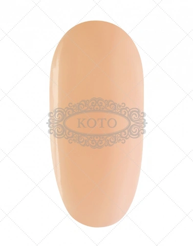 Гель-лак Koto Gel Polish 140 ніжний світло-персиковий, емаль 5 мл