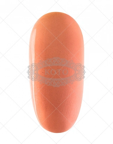 Гель-лак Koto Gel Polish 145 персиково-рожевий, перламутровий 5 мл