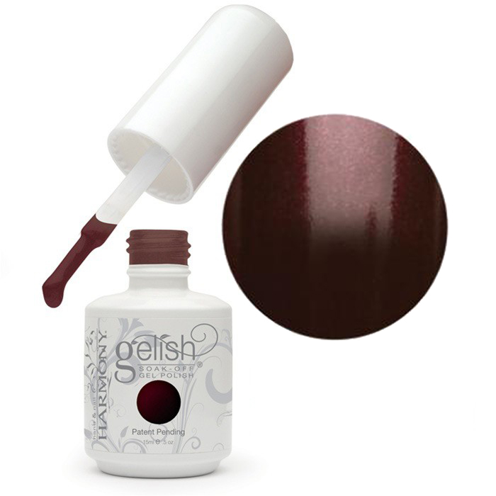 Гель-лак Harmony Gelish Elegant Wish гнила вишня з мікроблиском 15 мл