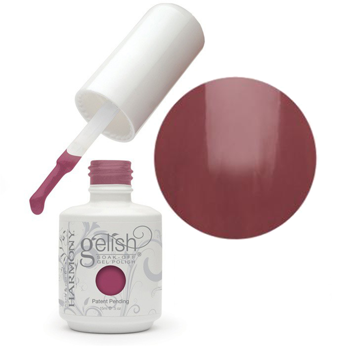 Гель-лак Harmony Gelish Exhale приглушений темно-рожевий, емаль 15 мл