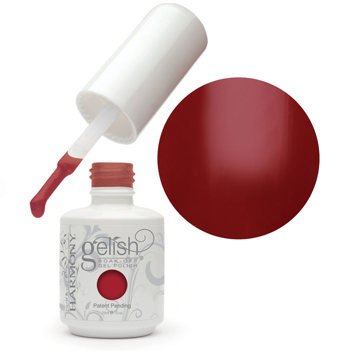 Гель-лак Harmony Gelish Red Roses класичний червоний, емаль 15 мл