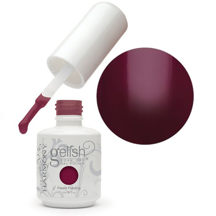 Гель-лак Harmony Gelish Rendezvous темно-малиновий, емаль 15 мл