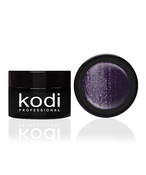 Гель-фарба без липкого шару Kodi Gel Paint №48 сірий із шиммером 4 мл