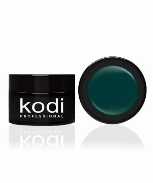 Гель-фарба без липкого шару Kodi Gel Paint №49 синьо-зелений, емаль 4 мл