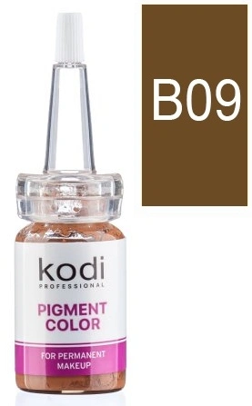Пігмент для брів Kodi Brow Pigment B09 середньо-коричневий 10 мл