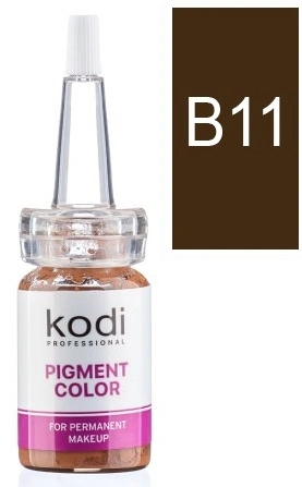 Пігмент для брів Kodi Brow Pigment B11 еспресо, сіро-коричневий 10 мл