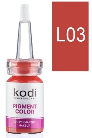 Пігмент для губ Kodi Pigment for Lips L03 лососево-рожевий 10 мл