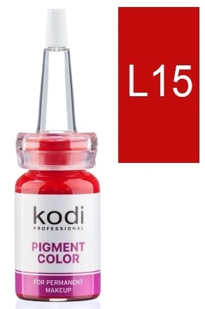 Пігмент для губ Kodi Pigment for Lips L15 рубіновий червоний 10 мл
