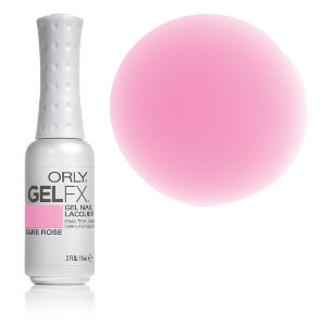Гель-лак ORLY Gel FX Bare Rose прозоро з жовтувато-рожевим відтінком, для французького манікюру 9 мл