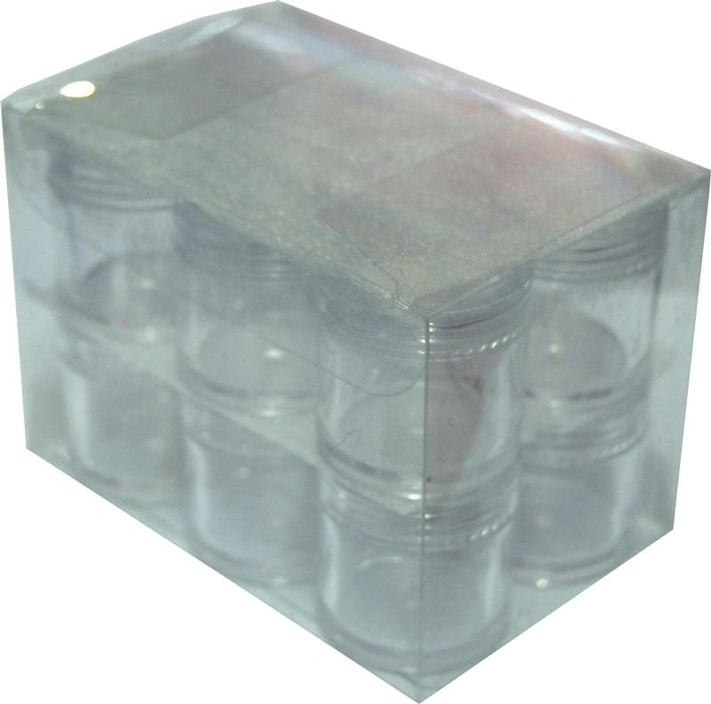 Баночки-закрутки круглі YRE Round Rotating Jars 12 мл 12 шт